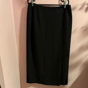 TanJay Black Pencil Skirt